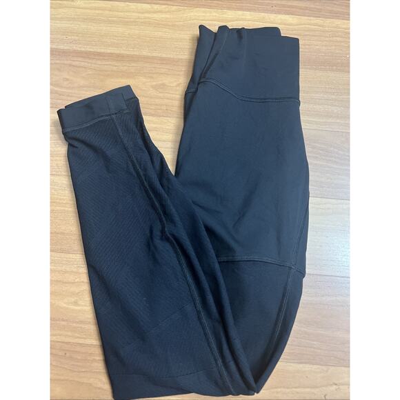 Lululemon Womens Size 4 Sheer Will High-Rise Tight 28" Pulse Black - Picture 7 of 11